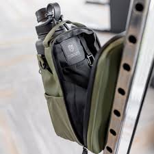 grey magnetic bag